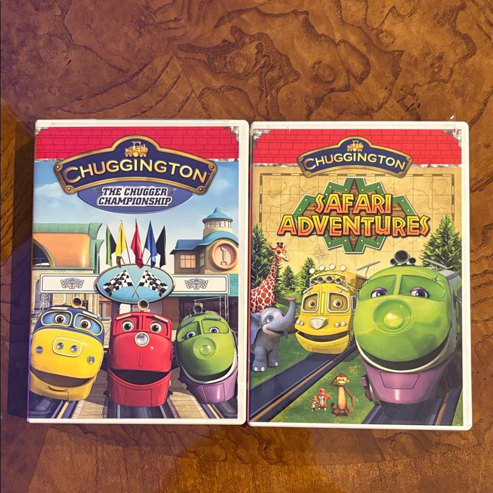 Kid’s Movie - Chuggington DVD Set - The Chugger Championship & Safari Adventures